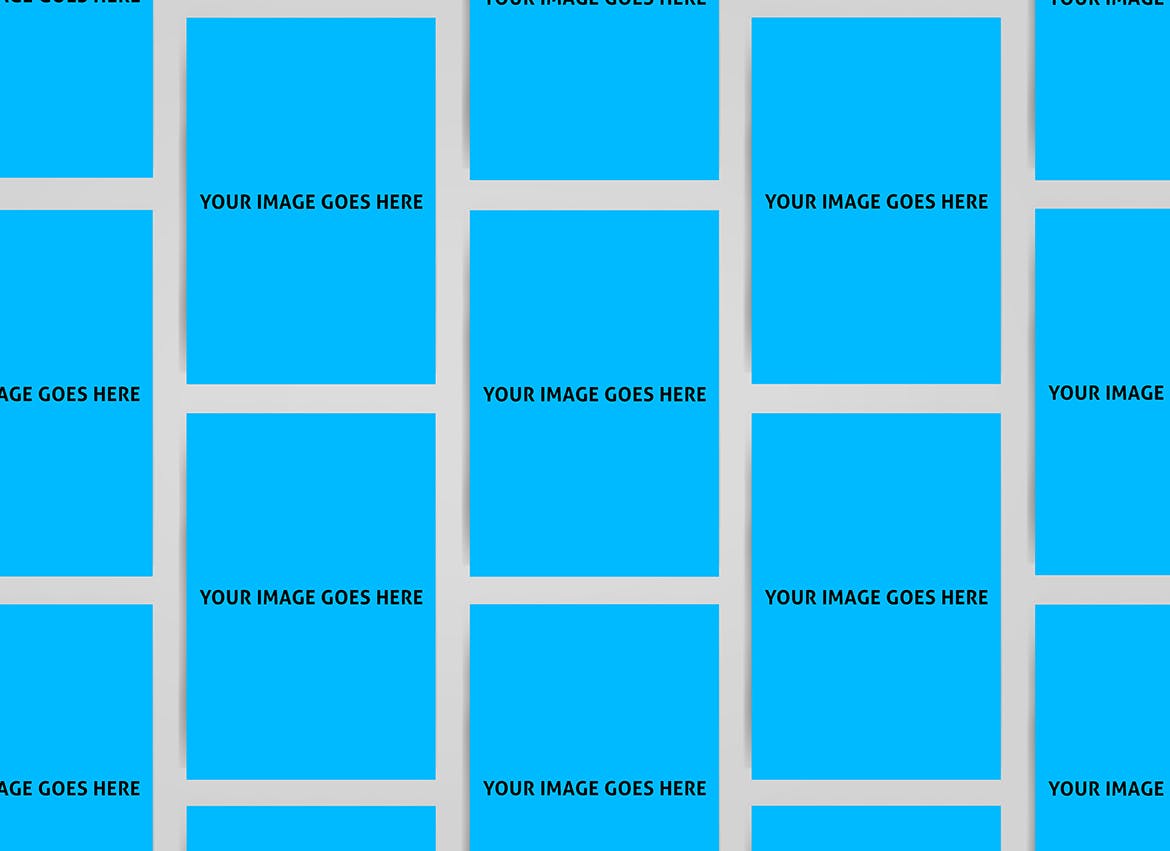 时尚简约多用途的海报宣传单DM样机VI展示模型mockups插图