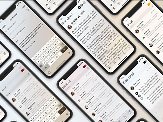 12 Mail 概念设计素材之家精选sketch素材