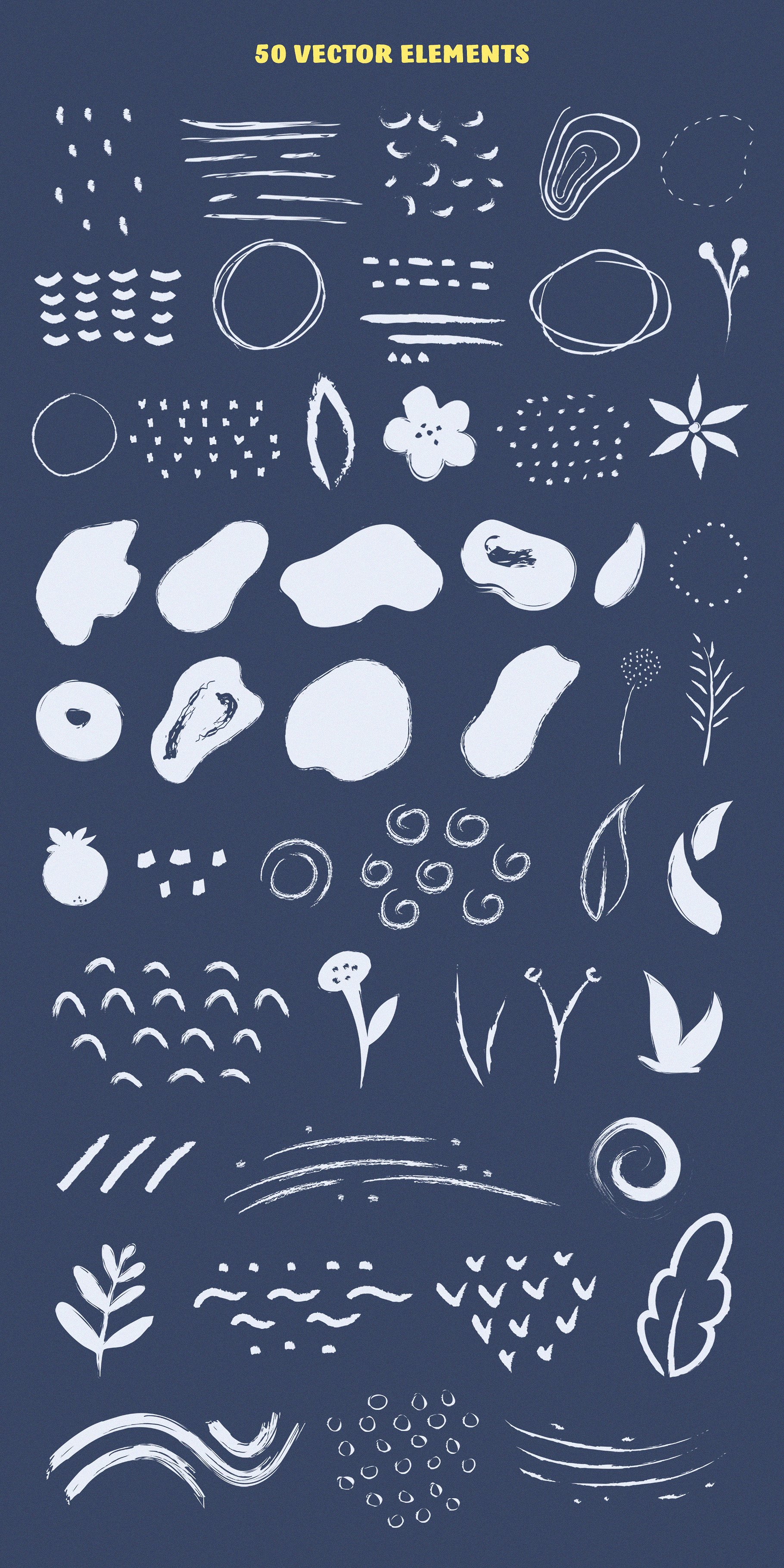 艺术家抽象油画图案纹理 Artistic Dimension Abstract Patterns插图(6)