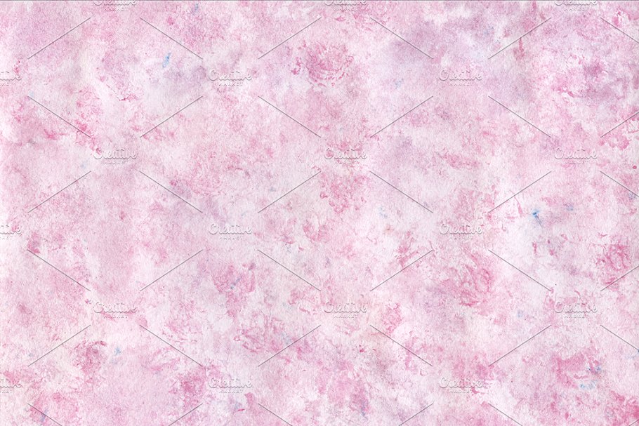 6款手绘水彩纸张纹理 Set of watercolor textures插图(5)