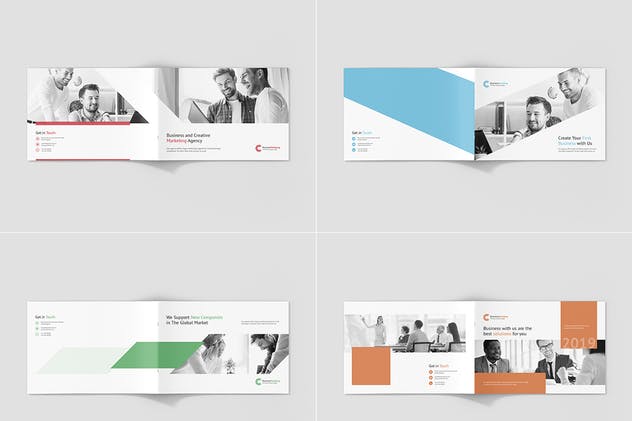 企业市场营销企划画册设计模板套装 Business Marketing – Company Profile Bundle 3 in 1插图(6)