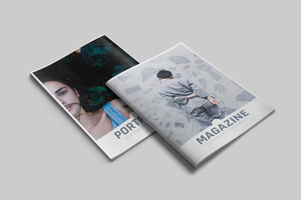 100页漂亮极简的商业化杂志模板下载[indd]插图(20)