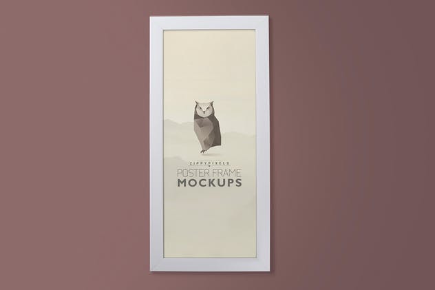 现代简约风室内橱窗艺术框架样机 Gorgeous Frame Mockups插图(6)