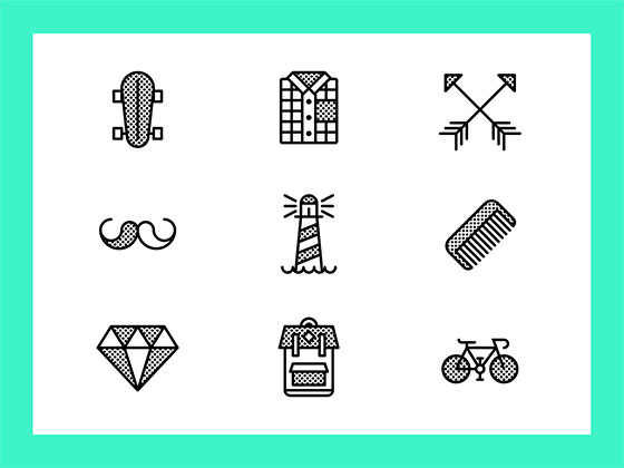 设计师的背包图标素材之家精选sketch素材