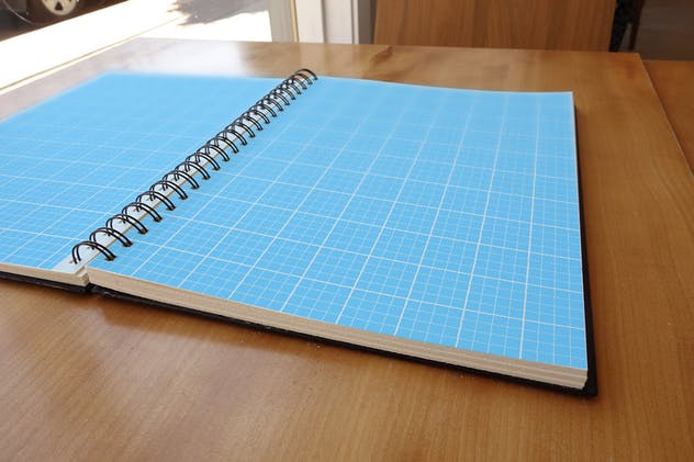 活页艺术素描本样机模板 15 Sketchbook Mockups插图(3)