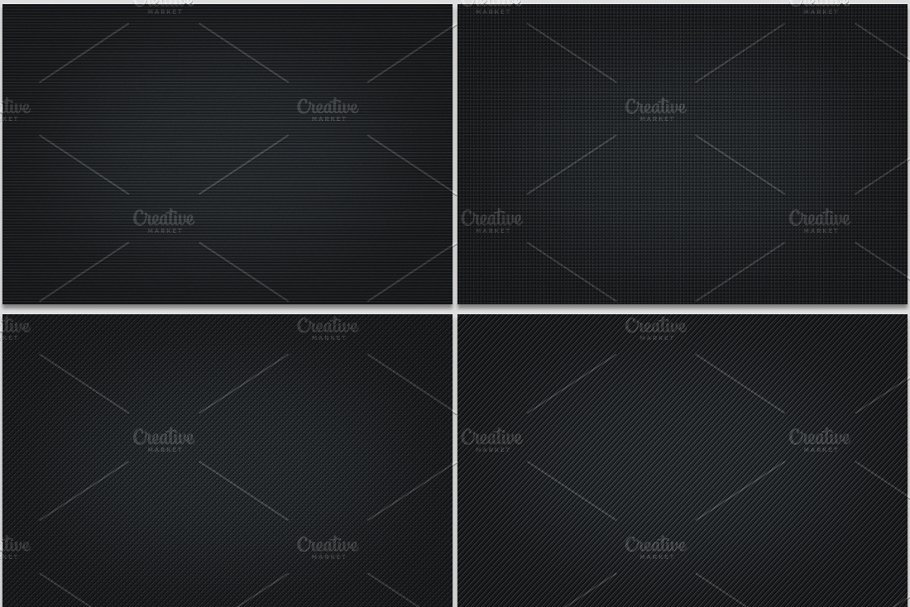 黑与白压纹麻布纹理背景 Dark & Light Patterns Backgrounds插图(1)