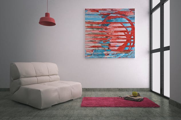 画廊艺术作品画框样机模板Vol.1 Picture Art Mockup [Vol 1]插图(6)