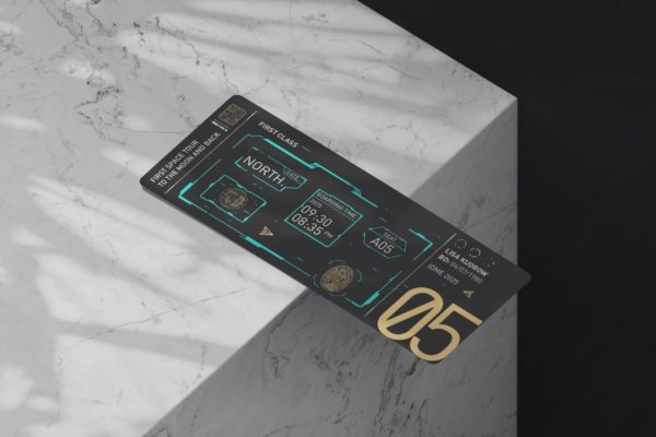 门票/现金券设计印刷效果图样机v1 Tickets / Cash Coupons Mock-Ups Vol.1