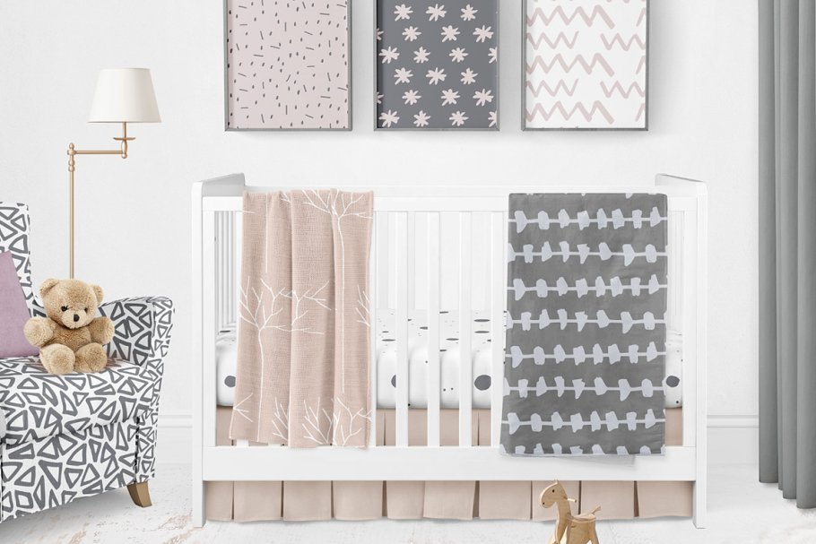 30个超级可爱孩子手绘无缝矢量图案纹理 Kids Hand Drawn Patterns插图(2)