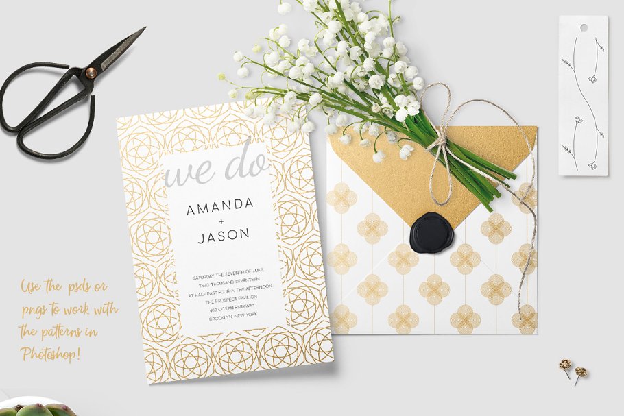 花卉图案矢量纹理 Florals – Pattern Collection插图(1)