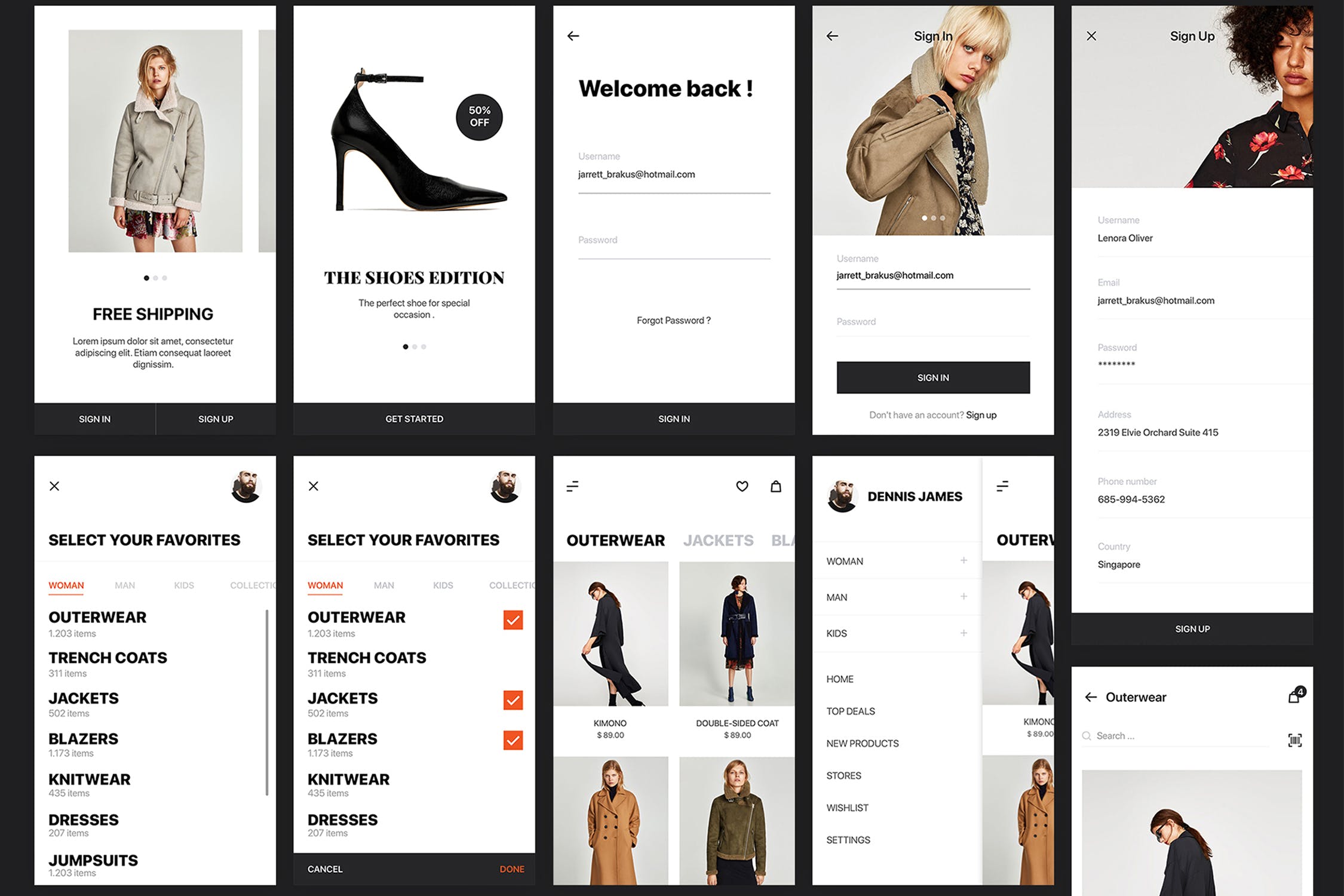 多用途APP应用UI设计套件SKETCH模板 Mocha Mobile UI Kit for SKETCH插图(11)