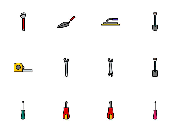60 枚生活工具图标素材之家精选sketch素材