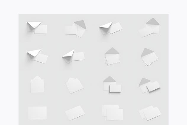 A6明信片/信封/邀请函/传单样机 A6 Postcard & Envelope / Invitation / Flyer MockUp插图(8)