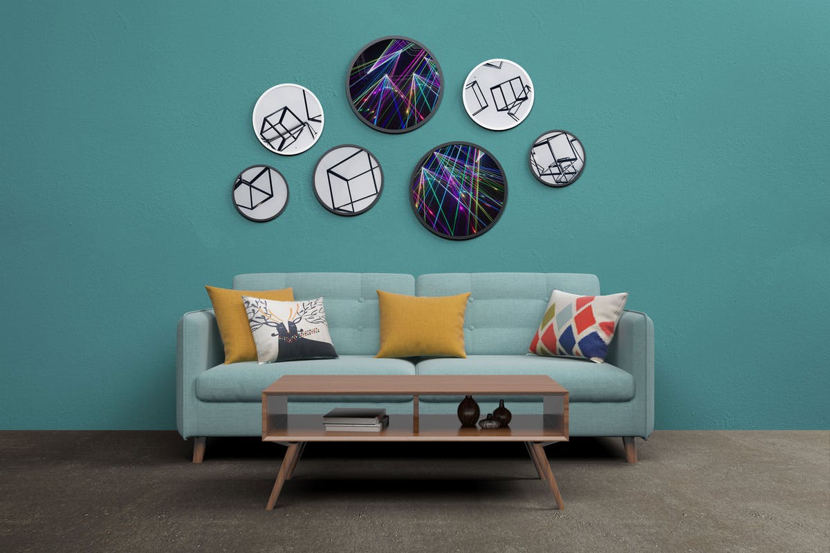 欧式室内设计效果图场景样机 Mockup Interior Scene Creator – MK2插图