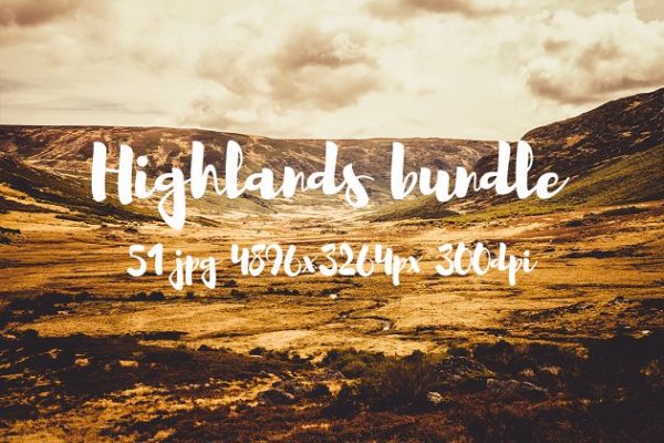 宏伟高地景观高清照片合集 Highlands photo bundle