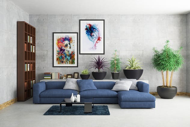 图片艺术品海报样机模板Vol.9 Picture Art Mockup [Vol 9]插图(4)