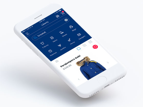 Liberty 菜单界面素材之家精选sketch素材