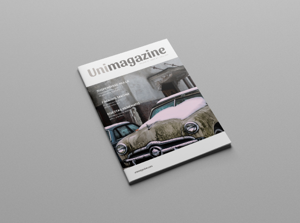 A3现代设计风格杂志设计模板 Modern Magazine Template