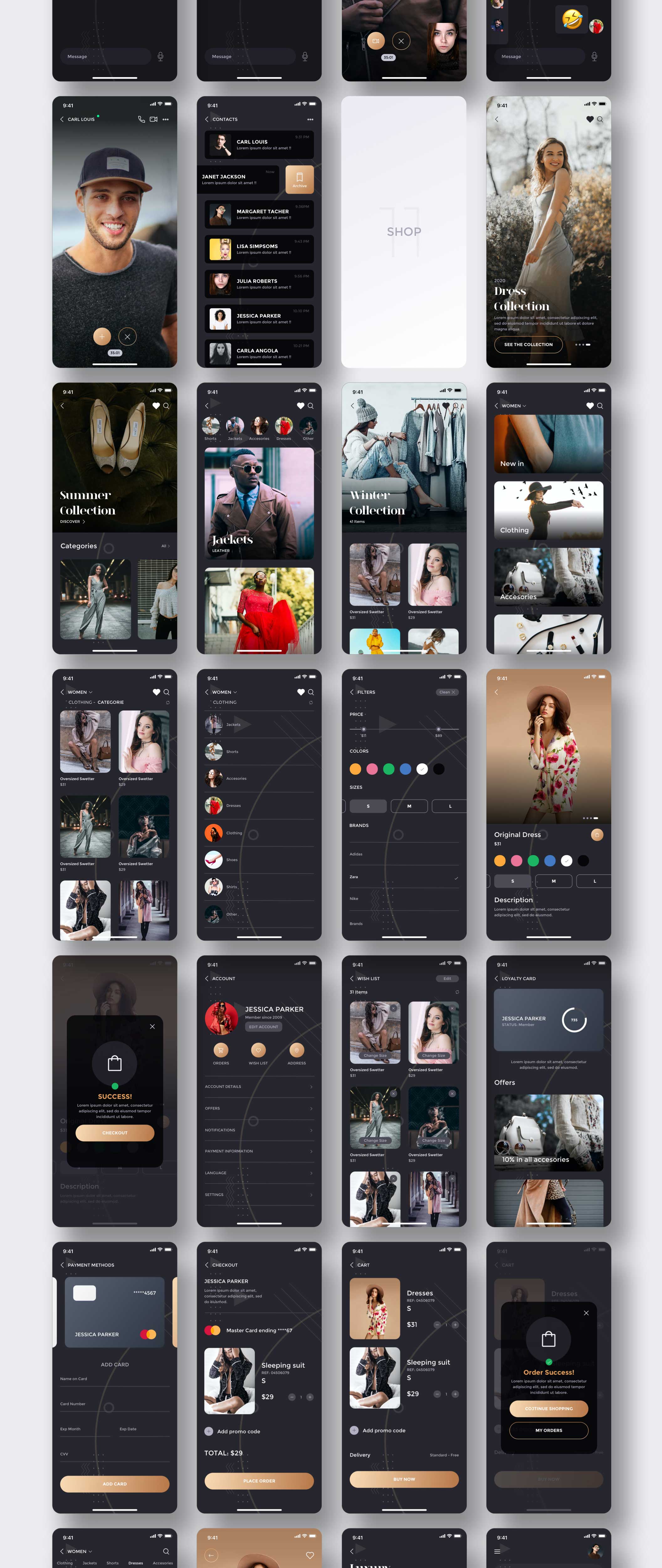 素材库下午茶：高质量优雅的IOS UI设计素材库精选套件插图(6)