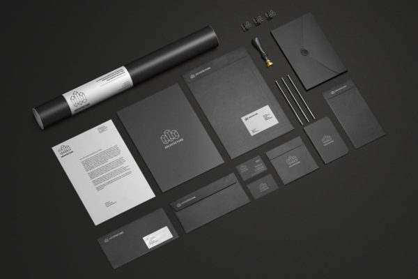 办公文具品牌展示样机模板v1 Branding / Stationery Mock-Up Vol.1