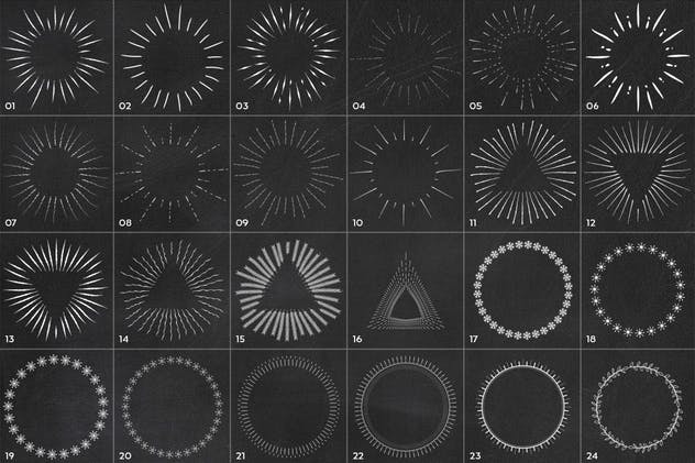 圣诞节元素装饰图案叠层素材 Christmas Overlays Creator插图(7)