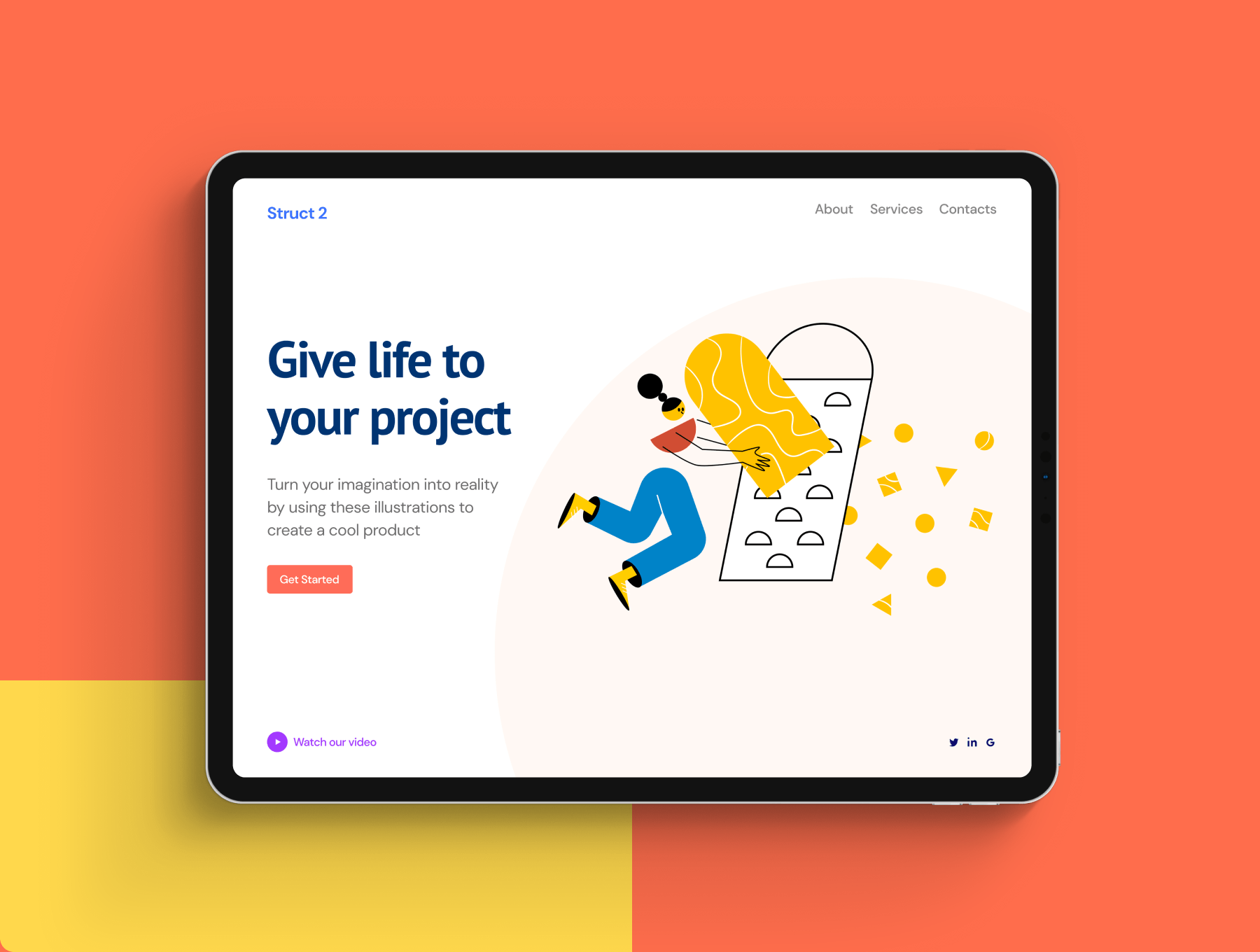 素材库下午茶:多彩人物角色矢量插画素材合集插图(3)