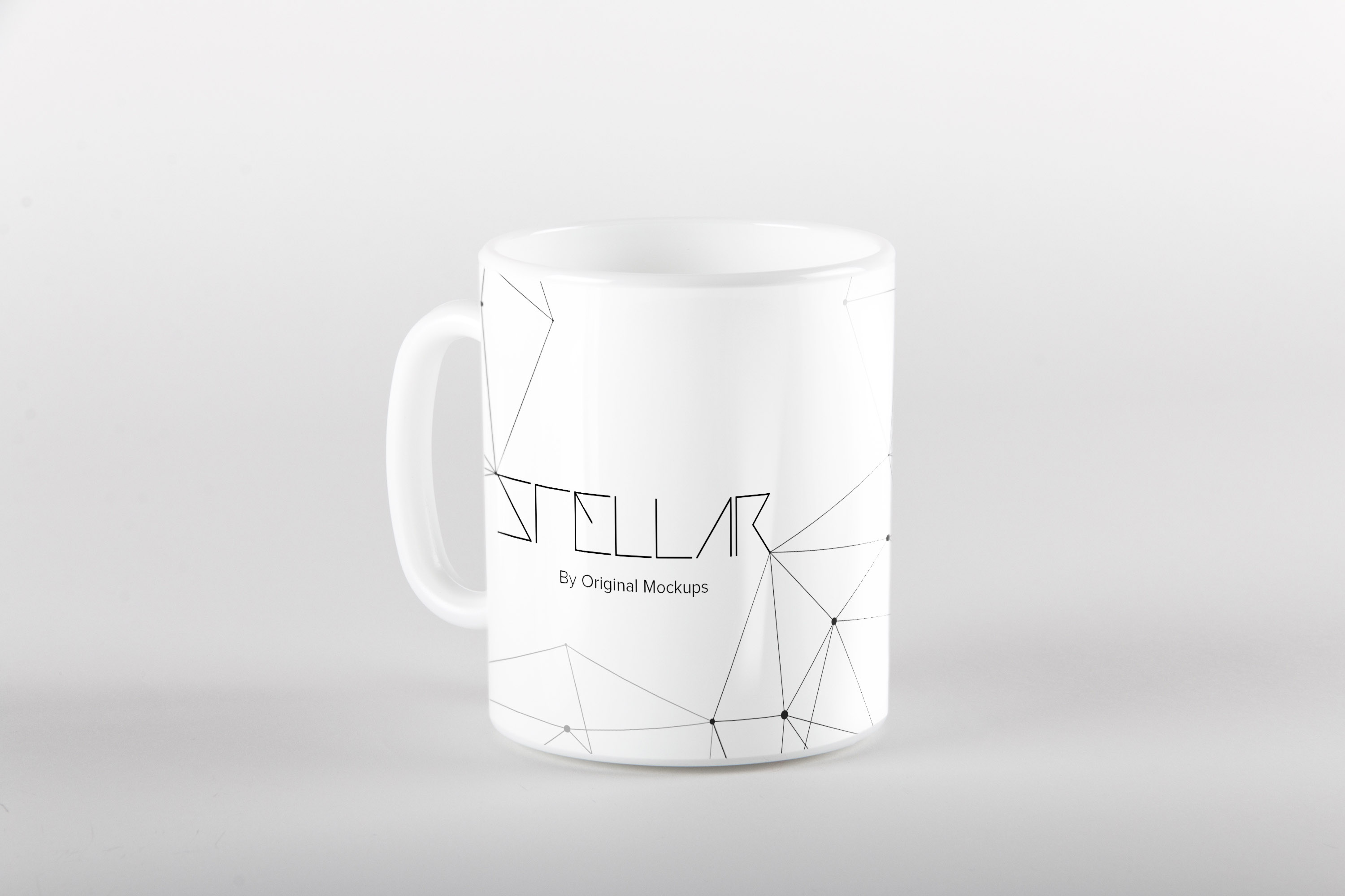 马克杯陶瓷杯外观设计效果图样机模板05 Mug Mockup 04插图