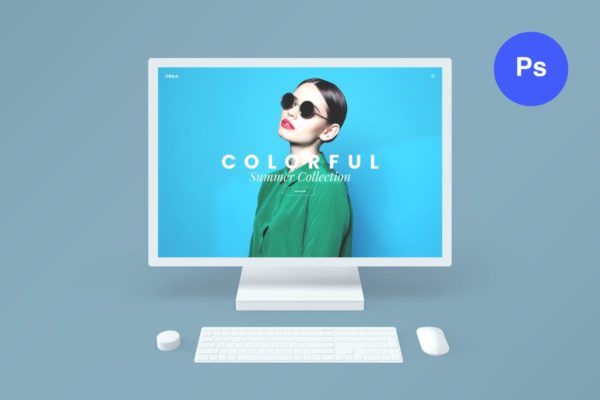 微软一体机Surface Studio样机模板v2 Microsoft Surface Studio Mockups v.2 – Photoshop