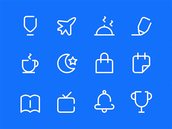 Mangoline 图标集素材之家精选sketch素材