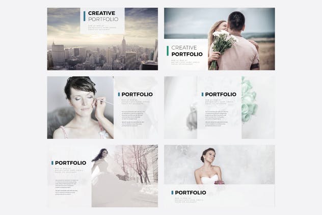 创意商业提案PPT幻灯片演示模板V.32 Multipurpose PowerPoint Template V.32插图(9)