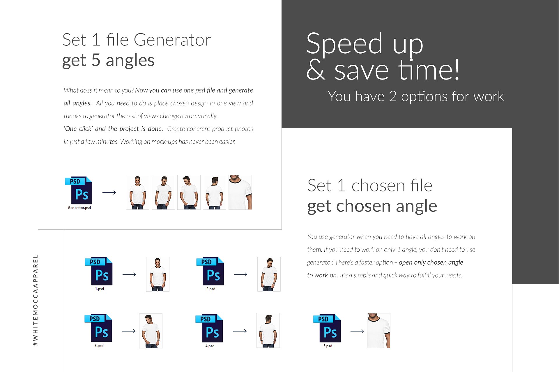 时尚简约男士T恤样机插图(8)