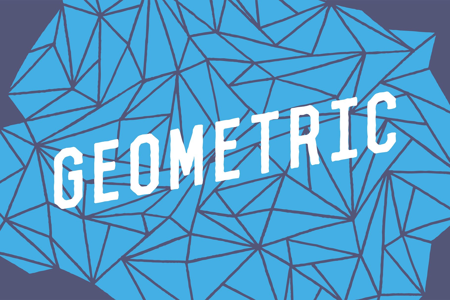 现代立体主义艺术抽象几何插图 Abstract Geometric Illustrations插图