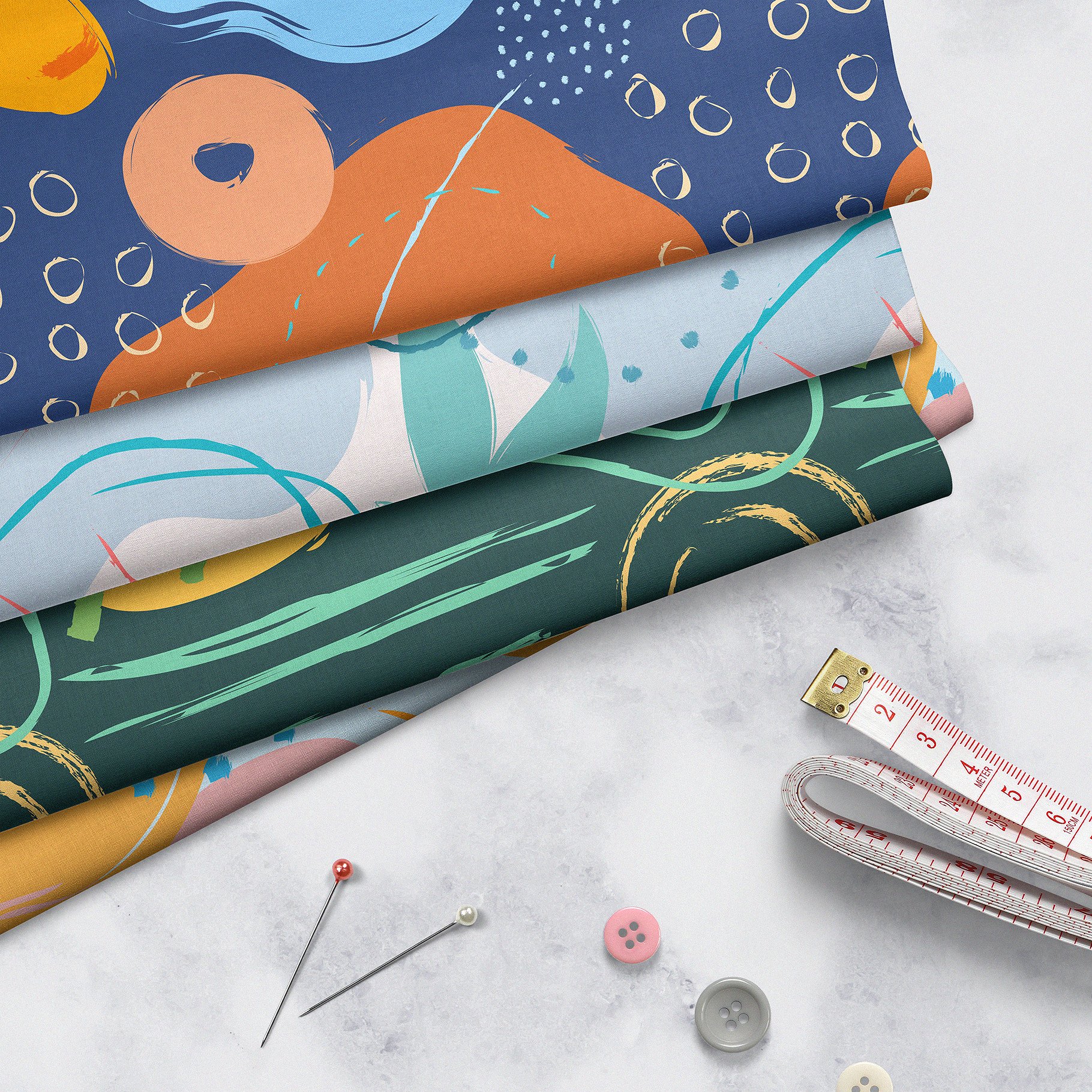 艺术家抽象油画图案纹理 Artistic Dimension Abstract Patterns插图(8)