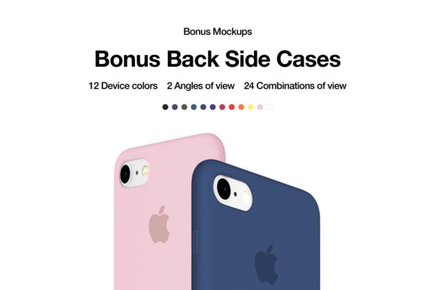 APP UI设计展示iPhone 8样机模板 HERO Phone 8 Mockups插图(8)