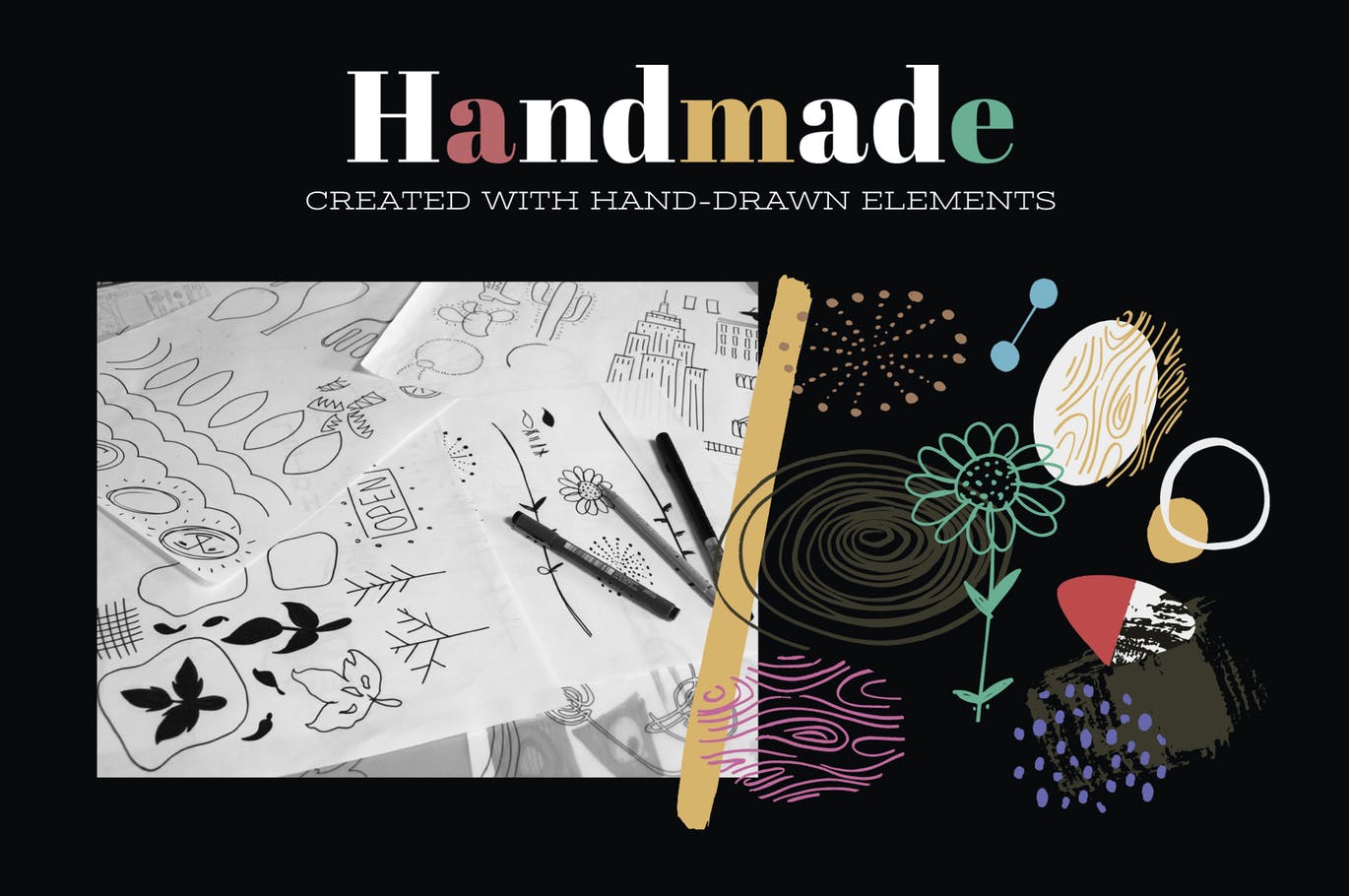 20世纪中叶复古时尚无缝图案纹理素材包 Mid-Century Illustrated Patterns插图(2)