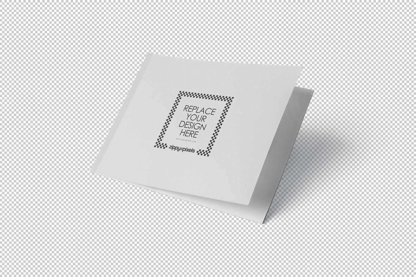 美国信纸规格杂志版式设计效果图样机 Magazine Mockup – US Letter Landscape插图(6)