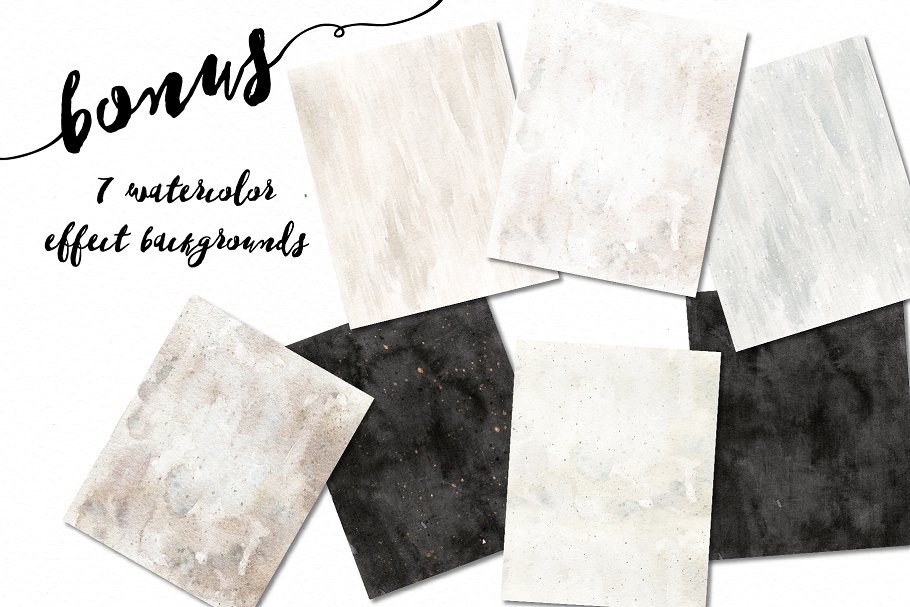 美国西大荒元素水彩素材 Watercolor Wild West Collection插图(6)