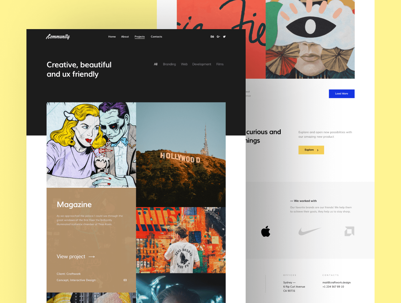 时尚的网站模板[Fig,HTML]插图(1)