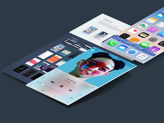iOS 9 GUI素材之家精选sketch素材