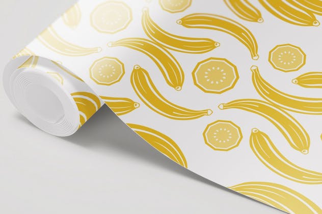 天然果汁图案包装设计无缝纹理v1 Natural Fruit Juices Seamless Patterns Vol1插图(4)