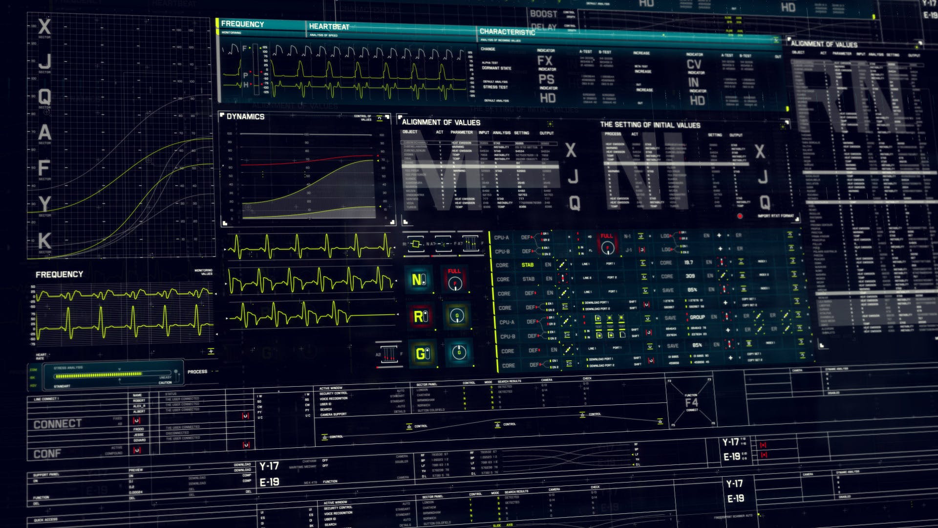 600+高科技HUD屏幕界面设计元素 600+ Sci-fi Interface HUD Elements插图(13)