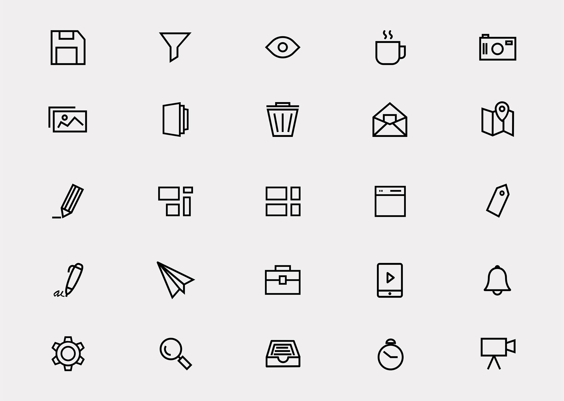 Useful Line Icons