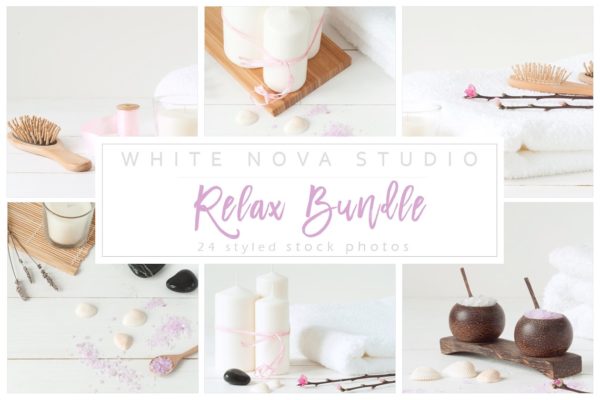 春季休闲生活场景样机模板 Relax Bundle