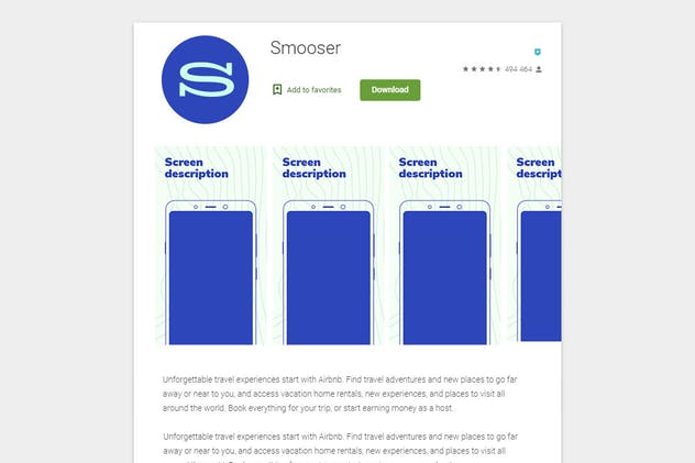 Google Play应用市场APP下载预览样机模板 Mockup for Google Play插图(6)