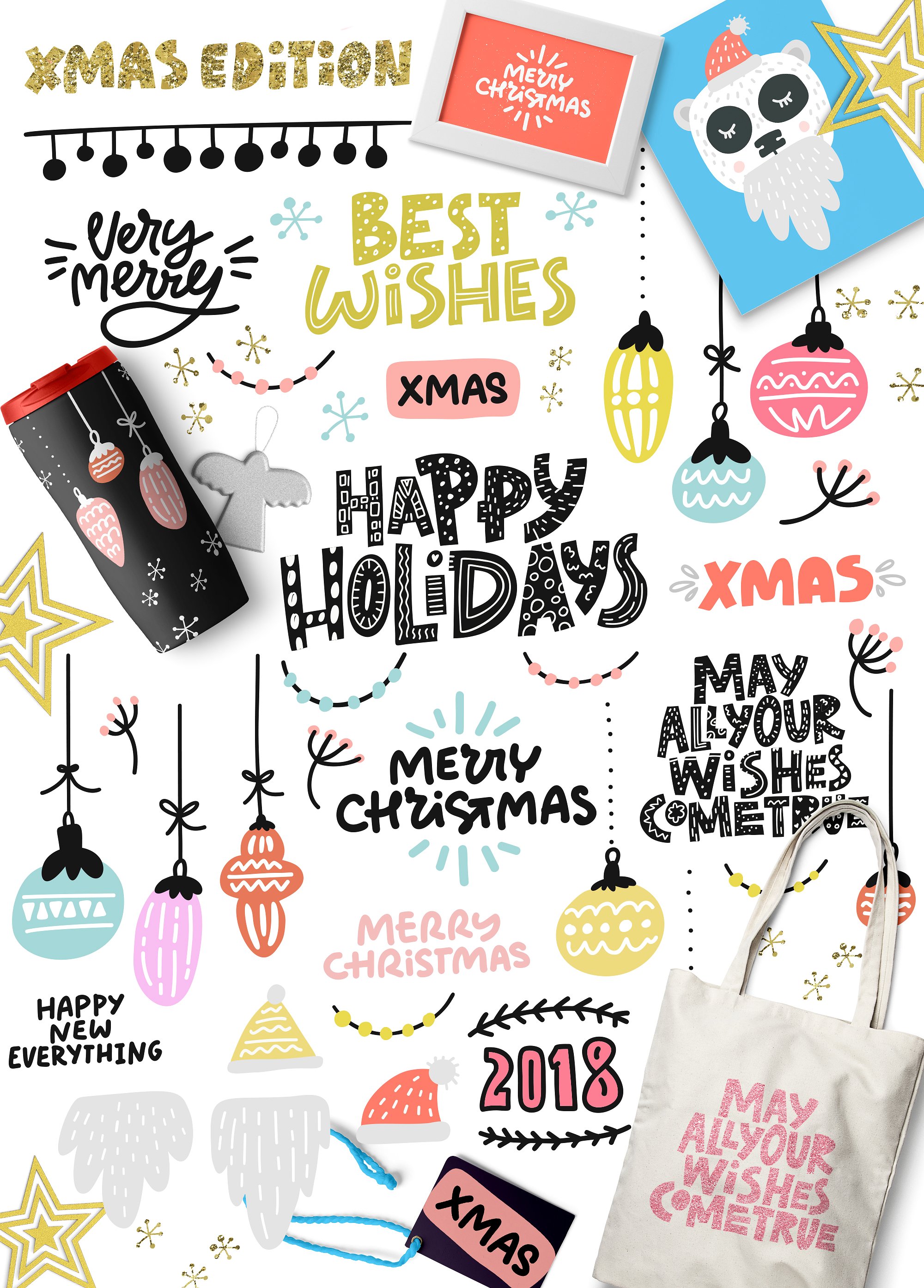 动物王国可爱手绘插画 Animal Kingdom – Nursery Art插图(14)