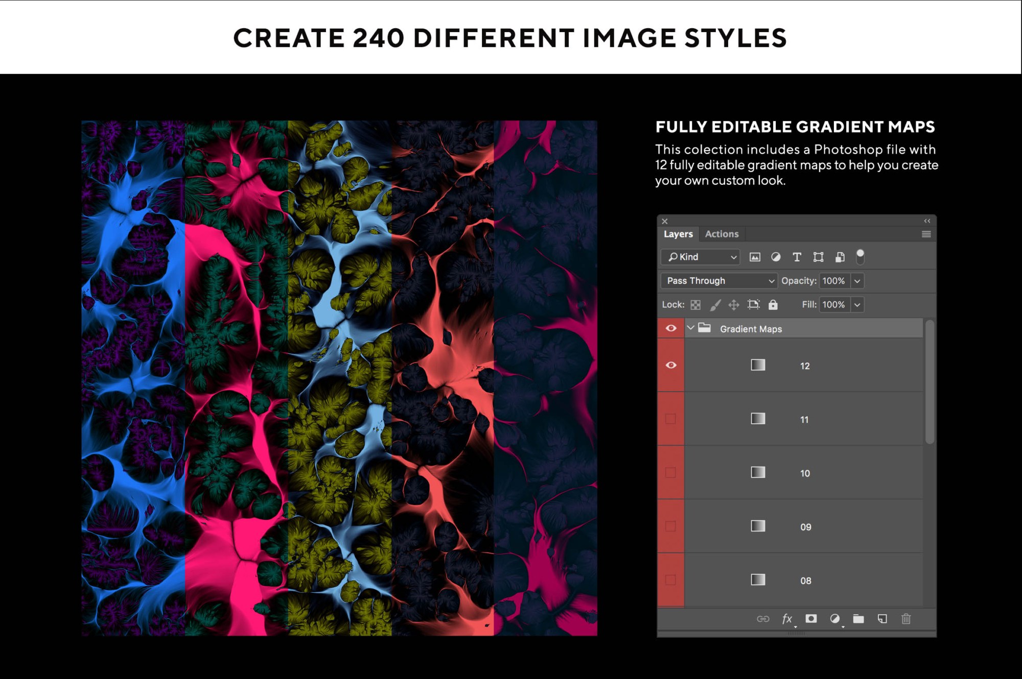 创意抽象纹理系列：极具生命力大自然奇观抽象纹理 Flow Systems, Vol. 2 [1.73GB]插图(7)