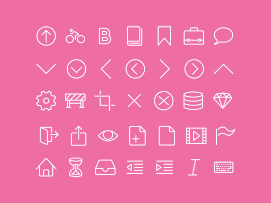 Linearicons素材之家精选sketch素材