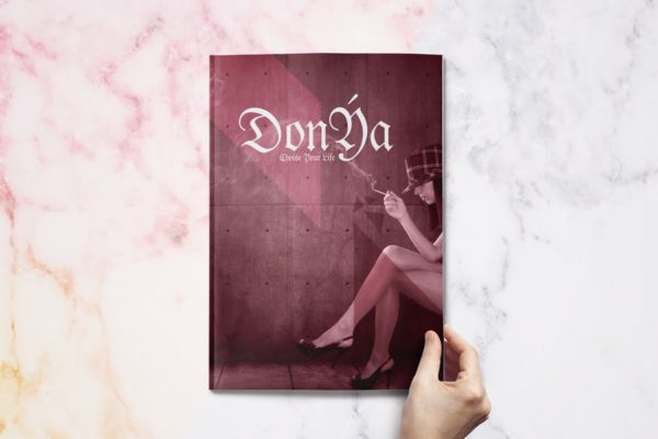 专业简约Indesign时尚杂志模板下载 Stylish Magazine