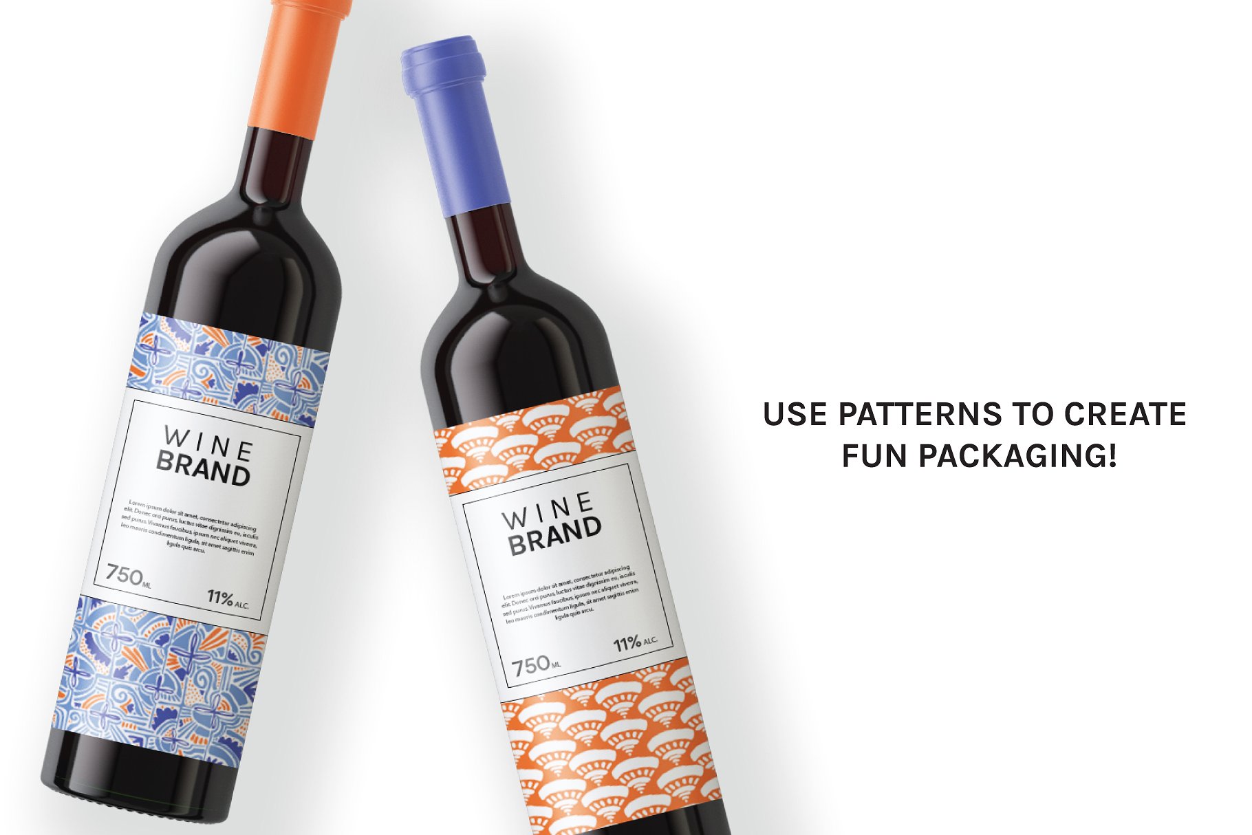 自然抽象无缝矢量花卉图案 Abstract Floral | Boards + Patterns插图(3)