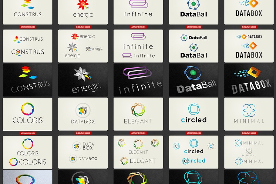 36个惊艳的矢量Logo模板  36 Vector Logo Templates插图(4)